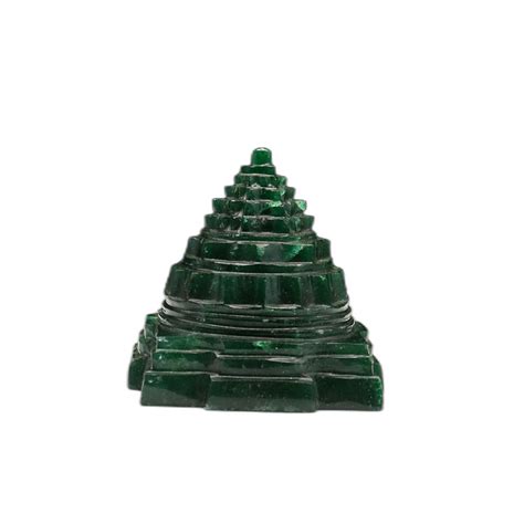 Dark Green Aventurine Shree Yantra Carving – CrystalCaveIndia