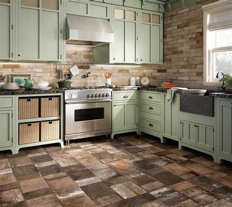 Ceramic Tile Kitchen Floor Designs