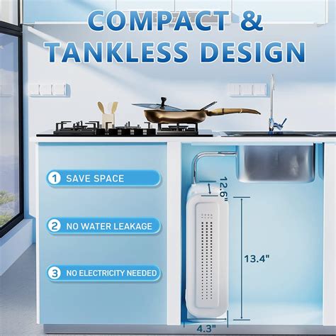 Vortopt Mineral Water Maker - Under Sink Water India | Ubuy