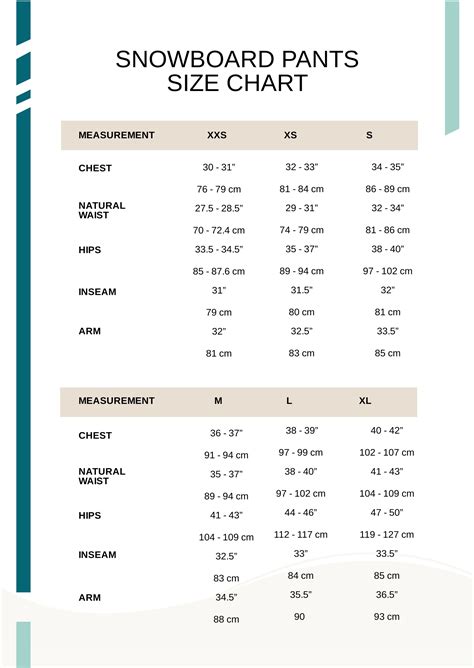 Snowboard Height Size Guide at Dorathy Quinones blog