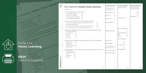 Image result for DNA Replication Multiple Choice Questions