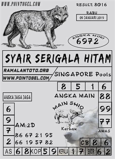 syair sgp rabu 4 januari 2023