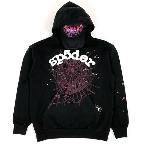 Spider Worldwide Black Logo Hoodie | WHAT’S ON THE STAR?