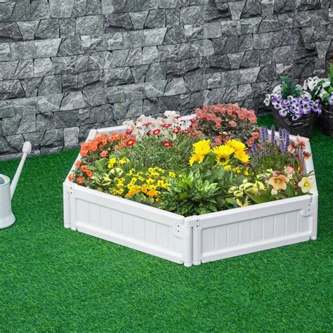 Forclover 24.75-Inches W x 48.5-Inches L x 8.25-Inches H White Plastic ...