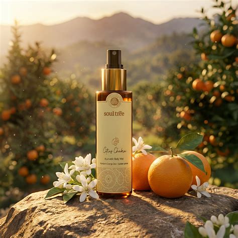Soultree Ayurvedic Body Mist Citrus Chakra – SoulTree