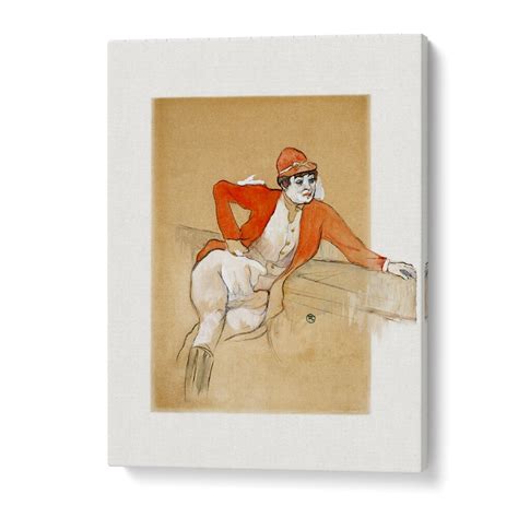 LA MACARONA IN THE COSTUME OF A JOCKEY (1893) , VINTAGE PAINTINGS ...