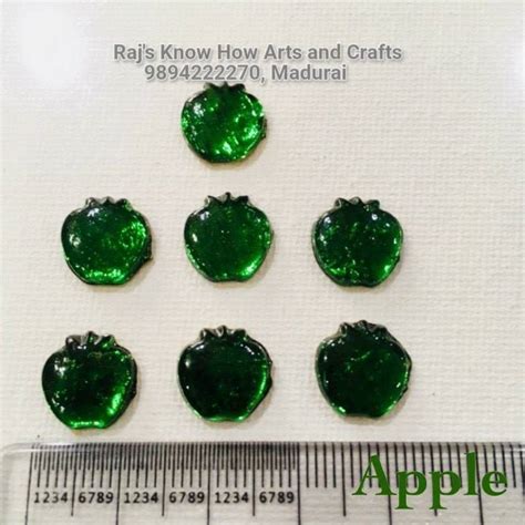 anjore kundan stones knowhow Apple Green - 10mm Rs.70/pack 50 stones in ...