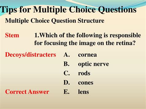Multiple Choice Tips 的图像结果