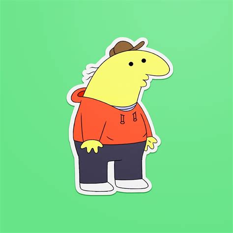 Smiling Friends - Charlie Weatherproof Vinyl Sticker Decal - Etsy