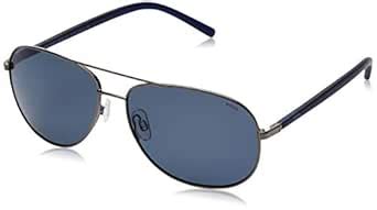Buy INVU Polarized Round Men's Sunglasses - (B1608B|60|SMOKE Color Lens ...