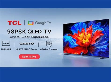 Big Display QLED TV: പകുതി വിലയ്ക്ക് TCL 4K റെസല്യൂഷൻ Smart TV വാങ്ങാം ...