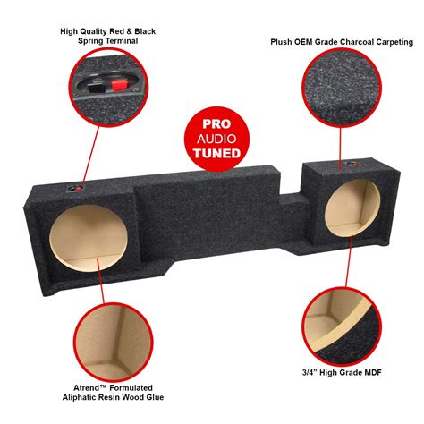 Buy Bbox Dual Sealed 10 Inch Subwoofer Enclosure - Accu-Tuned Sealed ...