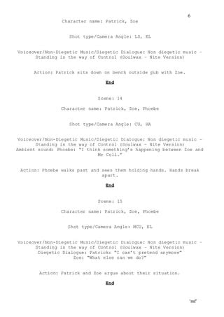 Image result for Soap Opera Script