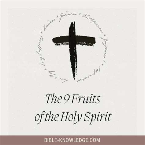 9 Fruits Of The Spirit The Fruits Of A True And Holy Minister
