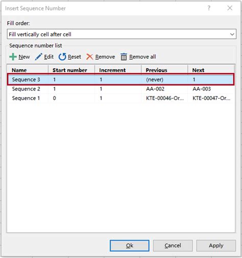 Image result for Excel Microsoft How Insert Sequential Numbers