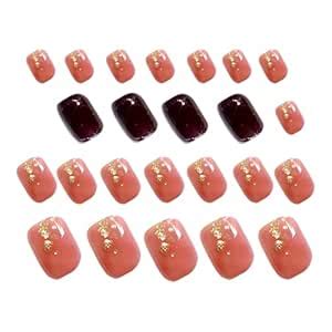 Buy Vitalogy - Reusable Artificial Fake Nail Set of 24 | Included Jelly ...