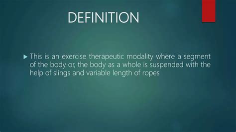 Therapeutic Modality Definition