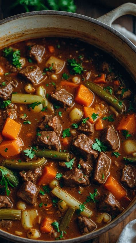 Vegetable Beef Stew Recipe - Delish Diner - Delish Diner