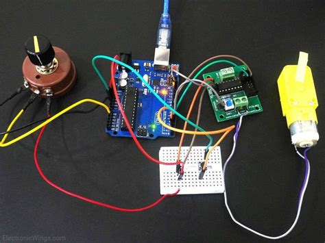 DC Motor Driver Arduino 的图像结果