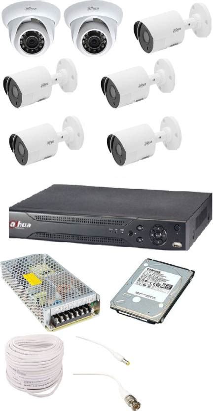 DAHUA 2mp 2 dome camera, 5 bullet camera, 8 channel dvr, 1TB hard disk ...