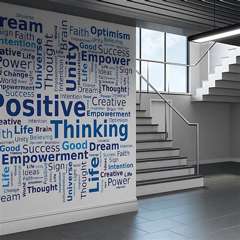 Positive Thinking White Wallpaper – Myindianthings
