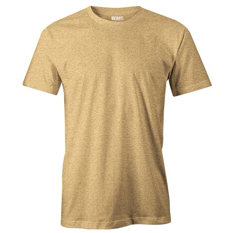 Desert Tan Men's Crew Neck T Shirt | Premium Menswear at Best Value Prices
