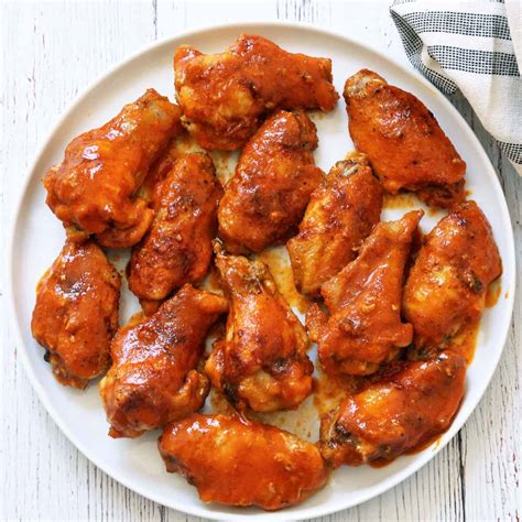 Baked Buffalo Chicken Wings Crispy Baked Buffalo Chicken Wings Recipe