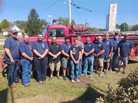 Santa visiting Fire Station, 201 West Main Street, New Market, IN, 6 ...