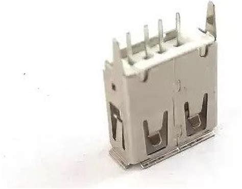 BESTLIGHT 5 Pics Female USB A Type 4 pin Straight type Connector Socket ...