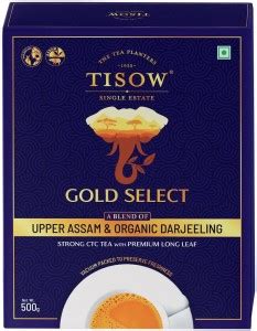 TISOW Gold Select 500gm Blend of Upper Assam & Organic Darjeeling ...