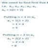 write the first five terms given the nth term of the sequence - Brainly.in