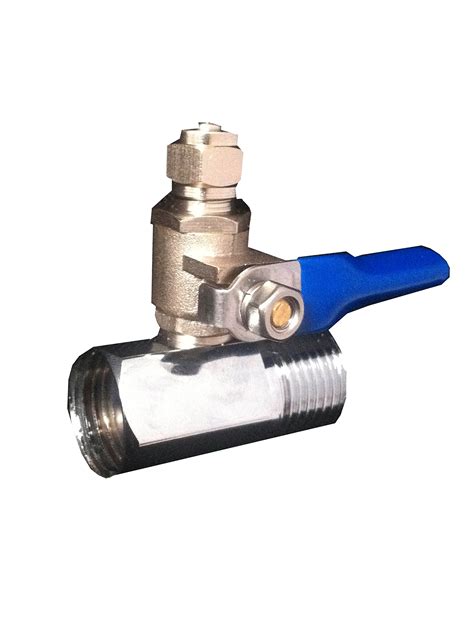Buy Reverse Osmosis Cold Water Feed Connection Valve Fitting to 1/4 ...
