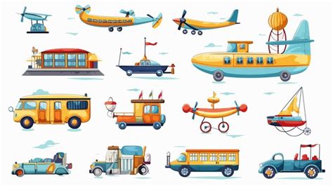 Transportation Car in Cartoon 的图像结果