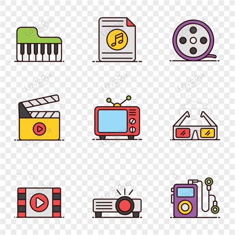 Multimedia Icon Set PNG 的图像结果