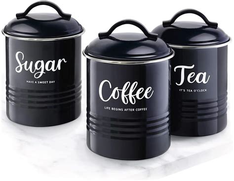Buy SoldSimple Canisters Sets for The Kitchen - 3Pcs Storage Container ...