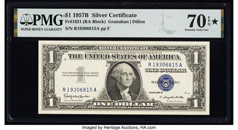 Series 1957b Silver Certificate Value
