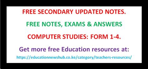 Image result for Computer Notes Form 5