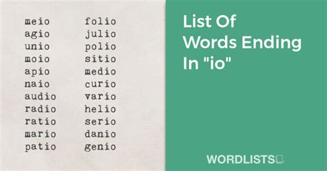 List Of Words Ending In "ity"