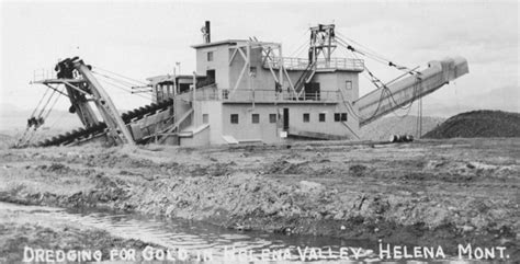 The Old Ways: The monster gold dredges multi-story machines built in ...