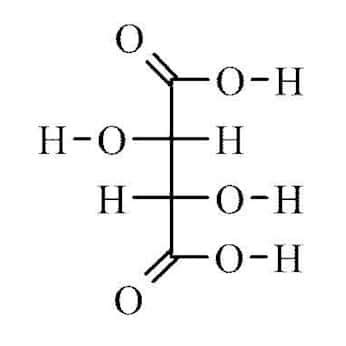 Acros Organics AC137861000 D(-)-Tartaric acid (unnatural tartaric acid ...