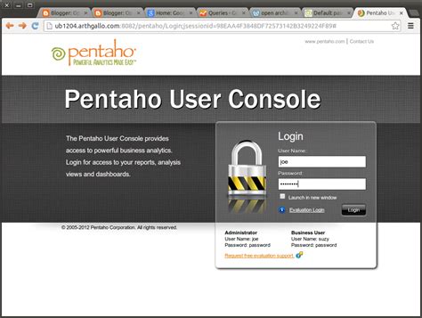 Install Pentaho 的图像结果