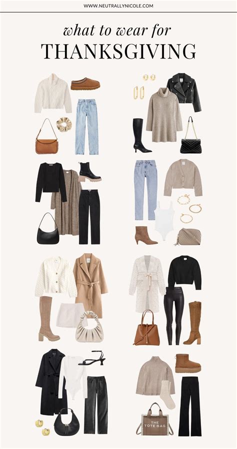 Thanksgiving Outfit Ideas for Every Type of Occasion — Neutrally Nicole ...