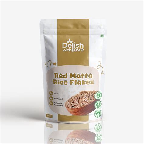 Red Matta Rice Flakes ( Aval / Poha) – Delish with love