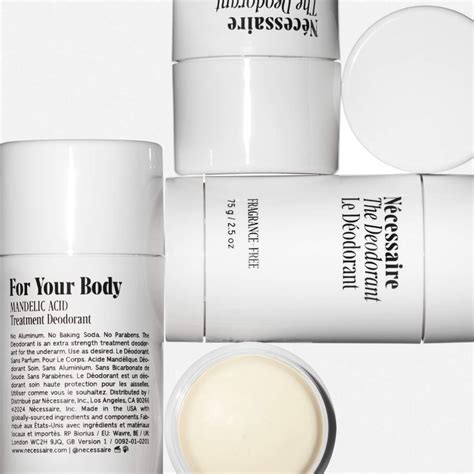Nécessaire Fragrance-Free Deodorant - Aluminum-Free Extra-Strength ...