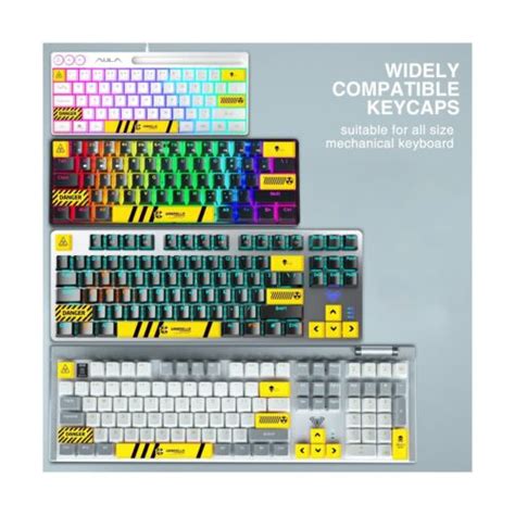 Buy AULA PBT Keycaps, 10 Keys Dye-Sub Custom Keycaps Set for Cherry ...