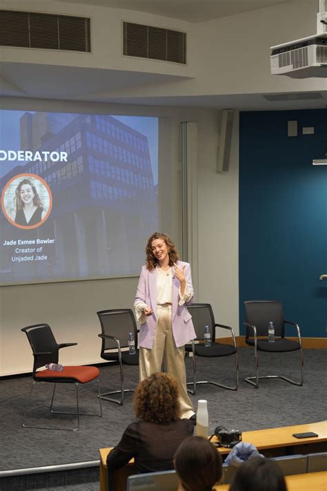 Omg... my first time on this side of a lecture theatre 😳 It was an ...