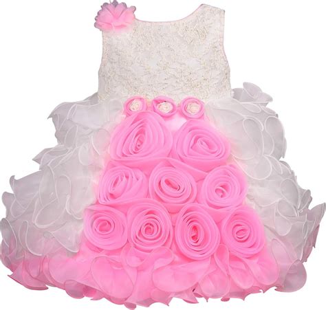 Wish Karo Baby Girl's A-Line Knee Length Dress: Amazon.in: Clothing ...