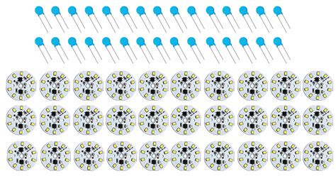 Buy Wizzo (Pack of 30 + 30 Pieces 30 Pieces 9 Watt Super Bright DOB PCB ...