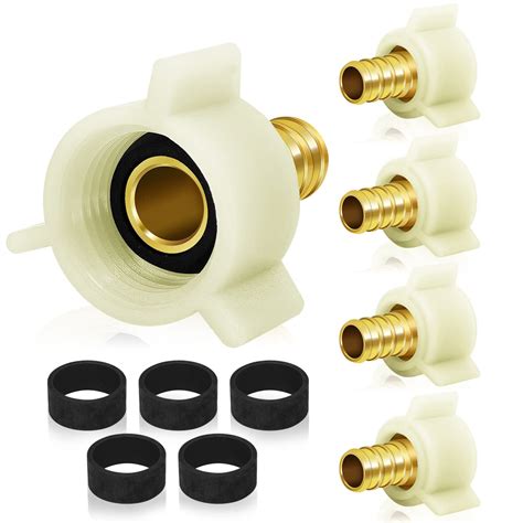 Amazon.com: Boltigen 5Pack 1/2" PEX Plumbing Swivel Fittings, PEX ...