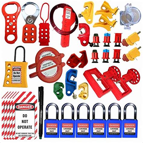 Lockout Tagout Loto Kit-155 Set Of 1 Safety House Loto : Amazon.in ...